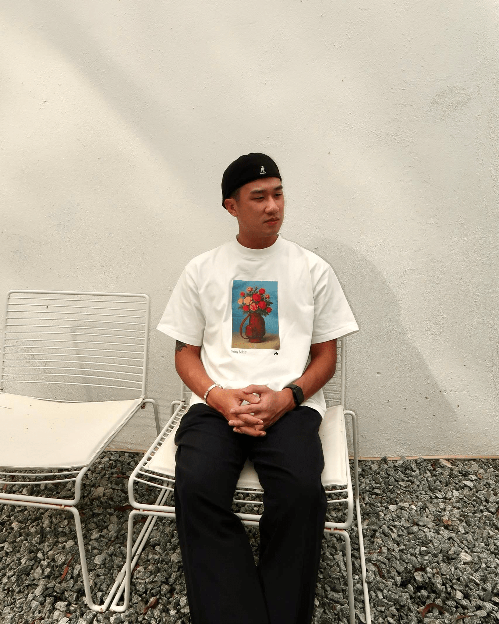 Swing Boldly Boxy Fit T-Shirt - Miracles Golf