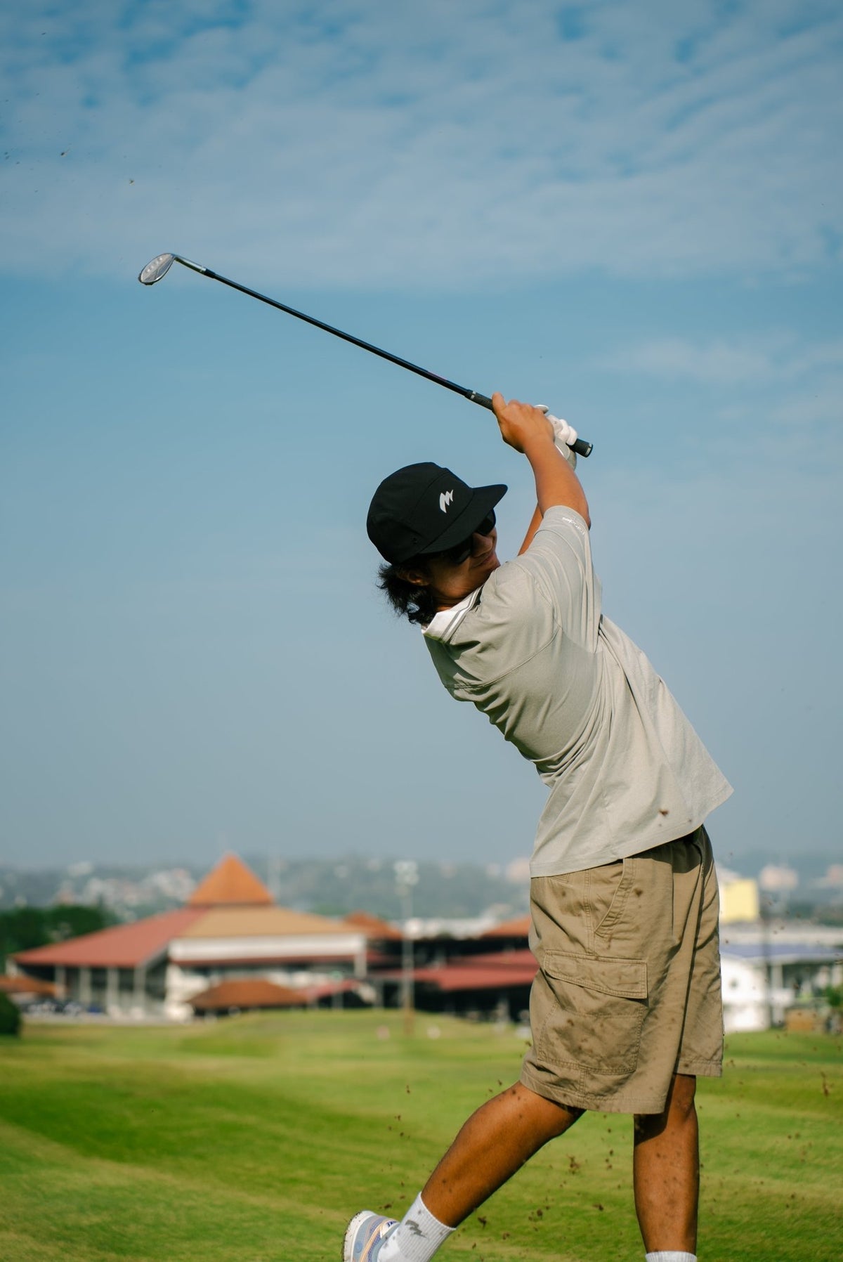 The Course Open Oversized Polo Shirt - Miracles Golf