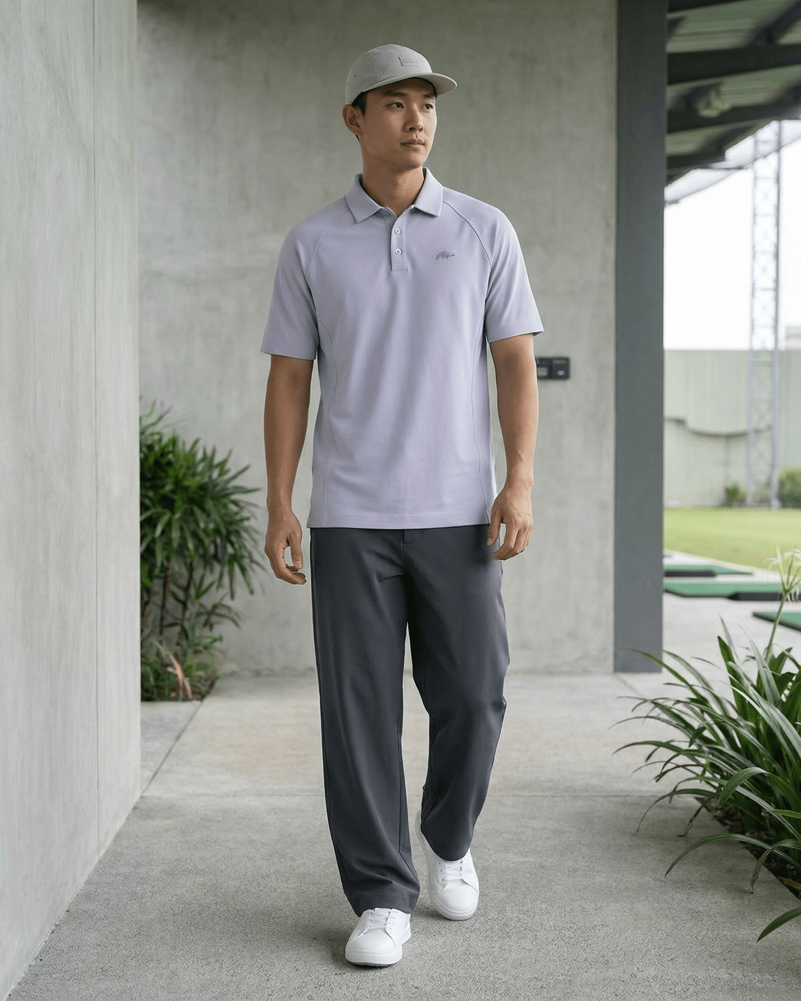 Quiet Please Performance Piqué Polo - Miracles Golf