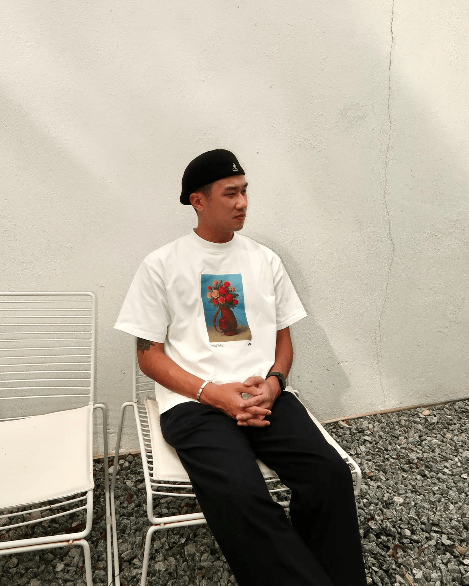 Swing Boldly Boxy Fit T-Shirt - Miracles Golf