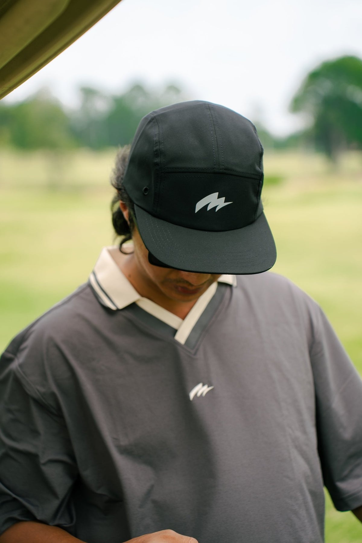 The Course Open Oversized Polo Shirt - Miracles Golf
